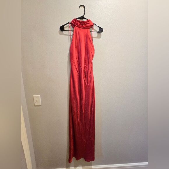 Ramy Brook Tatiana Halter Maxi Dress Sz 6 NWT - Picture 5 of 7